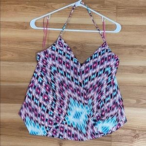 Multicolored Halter Tank